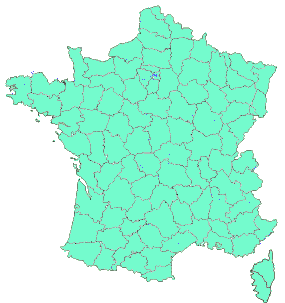 Etat des caches existantes en France - 2001