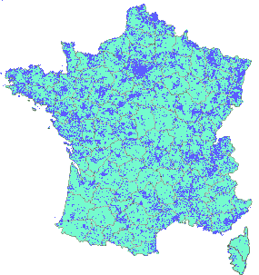 Etat des caches existantes en France - 2018