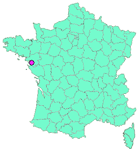 Localisation en France de la geocache Détails à Chéméré