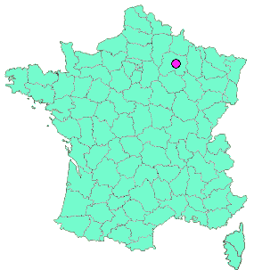 Localisation en France de la geocache Initiation au Géocaching - Niveau 1