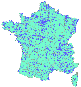 Etat des caches existantes en France - 2024