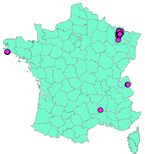 Localisation Geocaches placées par un Geocacheur