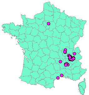 Localisation Geocaches placées par un Geocacheur