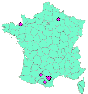 Localisation Geocaches placées par un Geocacheur