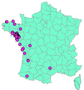 Localisation Geocaches placées par un Geocacheur