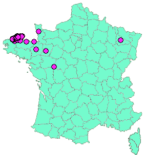 Localisation Geocaches placées par un Geocacheur