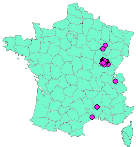 Localisation Geocaches placées par un Geocacheur