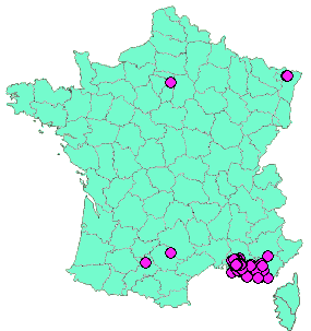 Localisation Geocaches placées par un Geocacheur