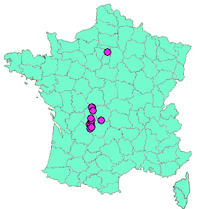 Localisation Geocaches placées par un Geocacheur