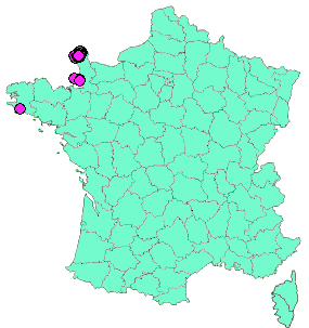 Localisation Geocaches placées par un Geocacheur