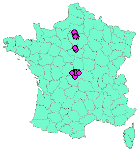 Localisation Geocaches placées par un Geocacheur