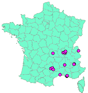 Localisation Geocaches placées par un Geocacheur