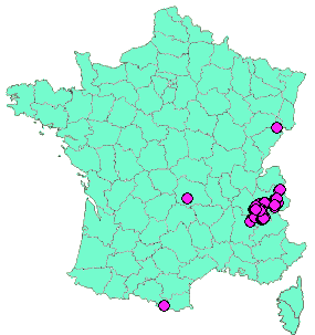 Localisation Geocaches placées par un Geocacheur