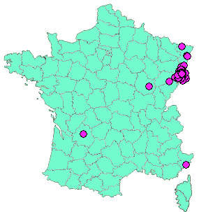 Localisation Geocaches placées par un Geocacheur