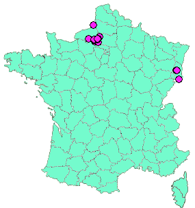 Localisation Geocaches placées par un Geocacheur