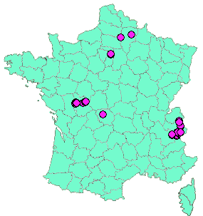 Localisation Geocaches placées par un Geocacheur