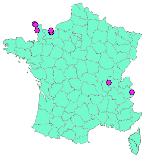 Localisation Geocaches placées par un Geocacheur