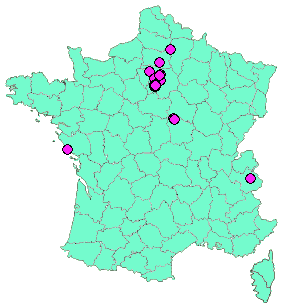 Localisation Geocaches placées par un Geocacheur