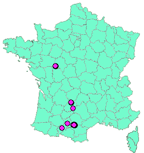 Localisation Geocaches placées par un Geocacheur