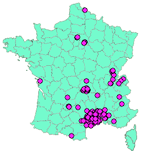 Localisation Geocaches placées par un Geocacheur