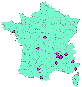 Localisation Geocaches placées par un Geocacheur