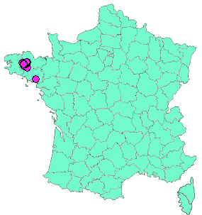 Localisation Geocaches placées par un Geocacheur