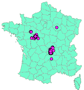 Localisation Geocaches placées par un Geocacheur