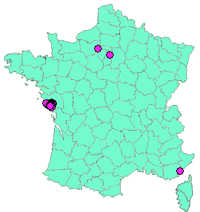 Localisation Geocaches placées par un Geocacheur