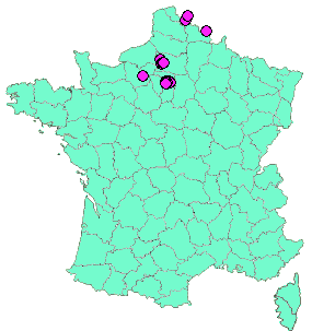 Localisation Geocaches placées par un Geocacheur