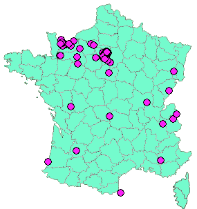 Localisation Geocaches placées par un Geocacheur