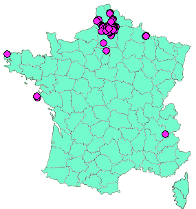 Localisation Geocaches placées par un Geocacheur