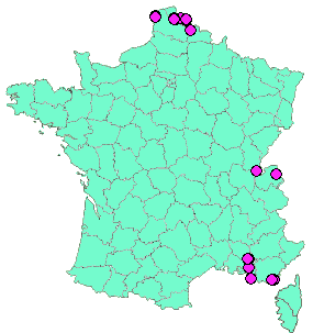 Localisation Geocaches placées par un Geocacheur