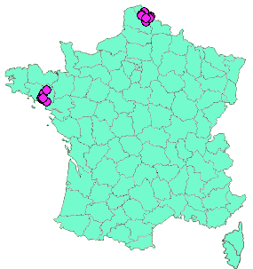 Localisation Geocaches placées par un Geocacheur