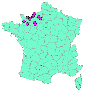 Localisation Geocaches placées par un Geocacheur