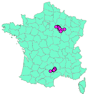 Localisation Geocaches placées par un Geocacheur