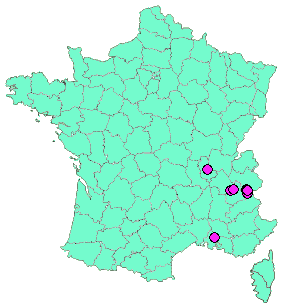 Localisation Geocaches placées par un Geocacheur