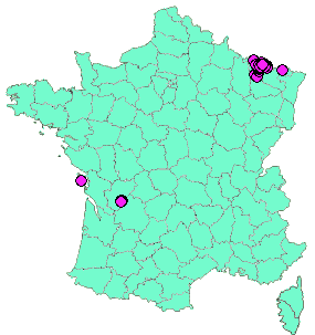 Localisation Geocaches placées par un Geocacheur