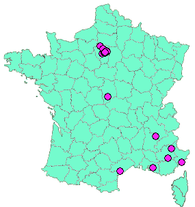 Localisation Geocaches placées par un Geocacheur