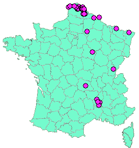 Localisation Geocaches placées par un Geocacheur