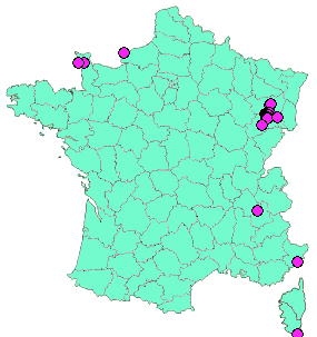 Localisation Geocaches placées par un Geocacheur