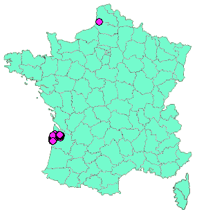 Localisation Geocaches placées par un Geocacheur