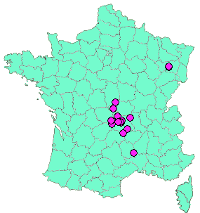 Localisation Geocaches placées par un Geocacheur