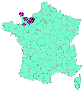 Localisation Geocaches placées par un Geocacheur