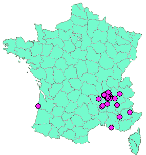 Localisation Geocaches placées par un Geocacheur