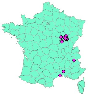 Localisation Geocaches placées par un Geocacheur