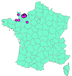 Localisation Geocaches placées par un Geocacheur