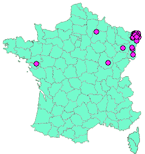 Localisation Geocaches placées par un Geocacheur