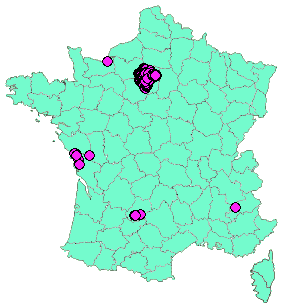 Localisation Geocaches placées par un Geocacheur