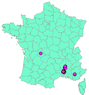 Localisation Geocaches placées par un Geocacheur