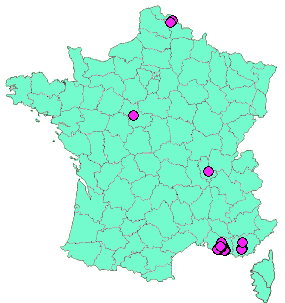 Localisation Geocaches placées par un Geocacheur